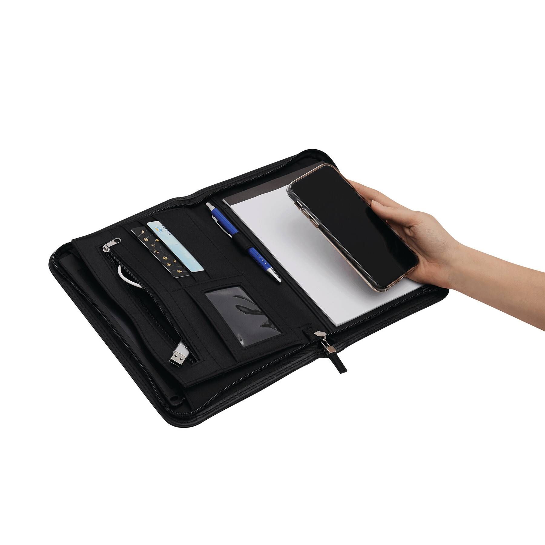 Portfolio CREADO im DIN-A5-Format - schwarz-733