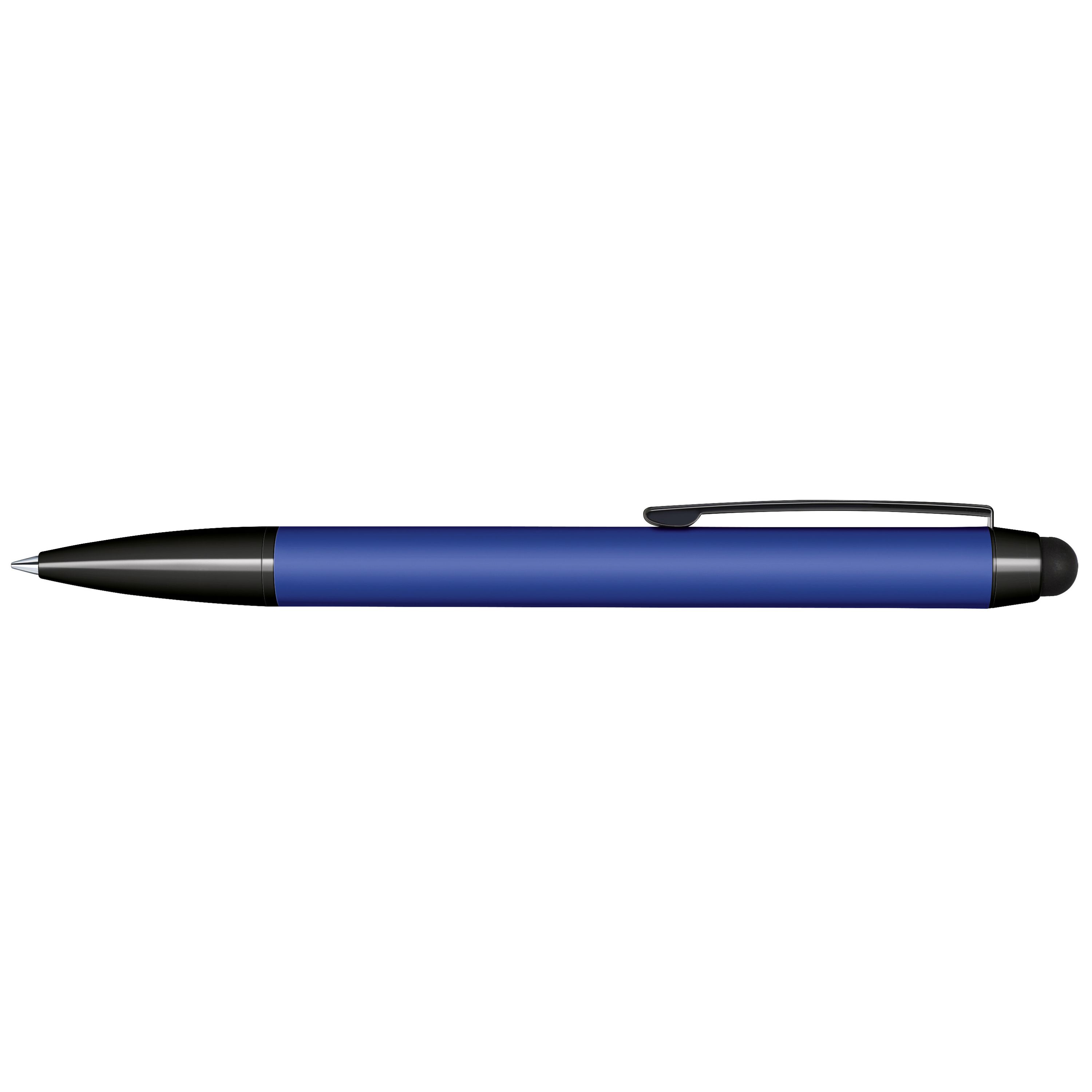 Attract Soft Touch Kugelschreiber Touch Pad Pen - blau-365