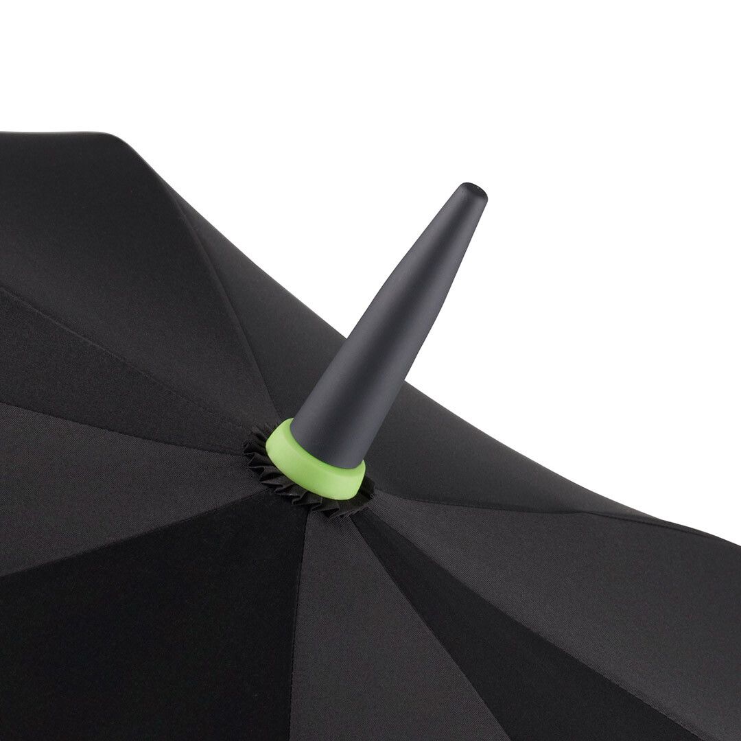 AC-Gästeschirm FARE® Style Ø130 cm - schwarz - limette-559