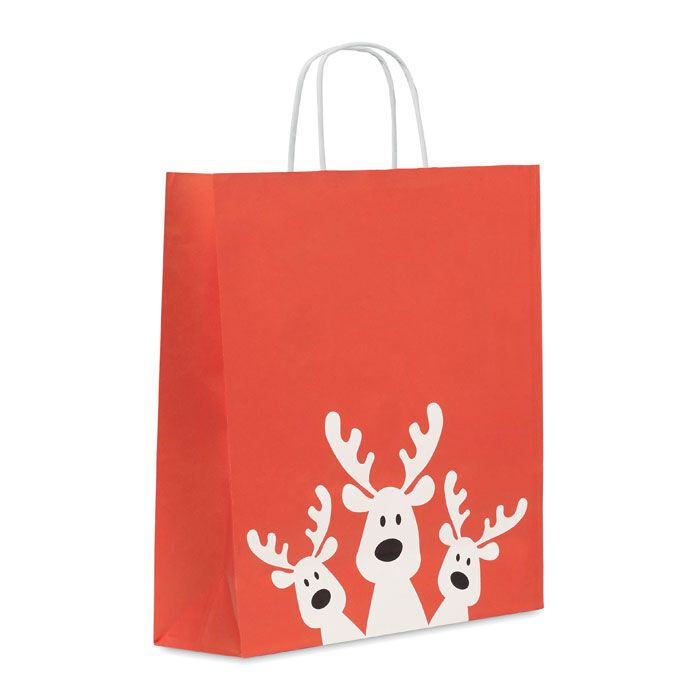 Geschenkpapiertüte, groß BAO LARGE - rot-997