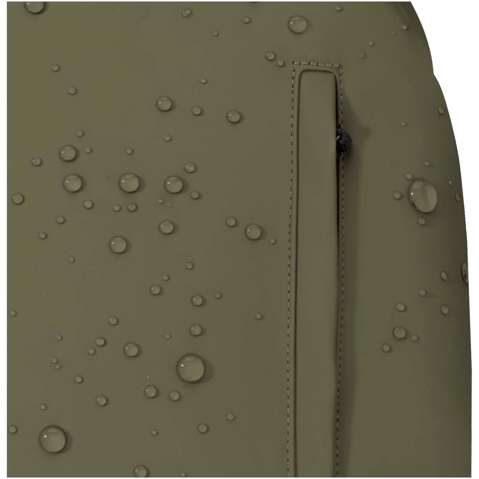 Resi Plus 15" GRS recycelter diebstahlsicherer Rucksack 18L - waldgrün-241