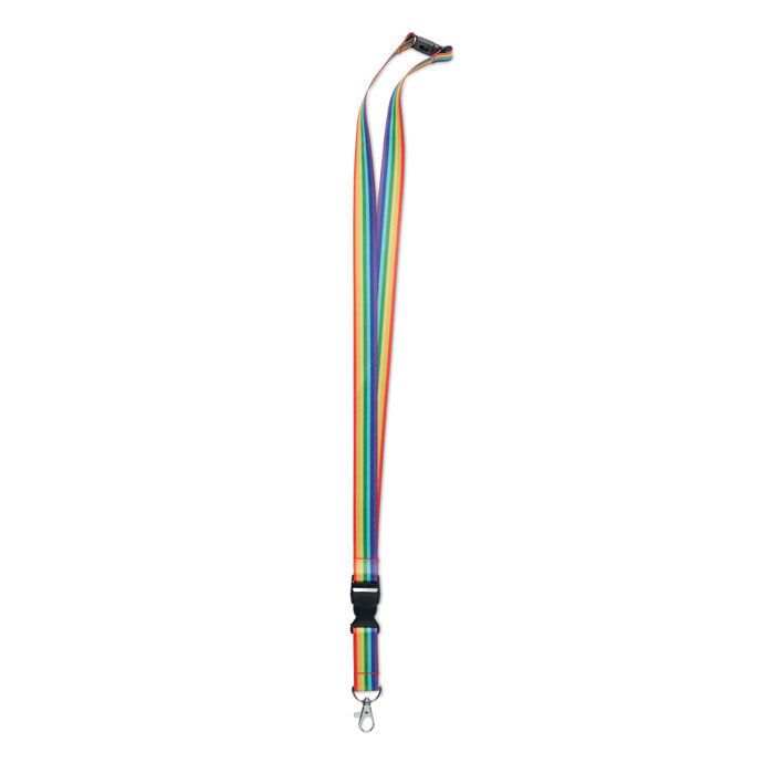 Regenbogen Lanyard RPET BOWYARD - multicolour-274
