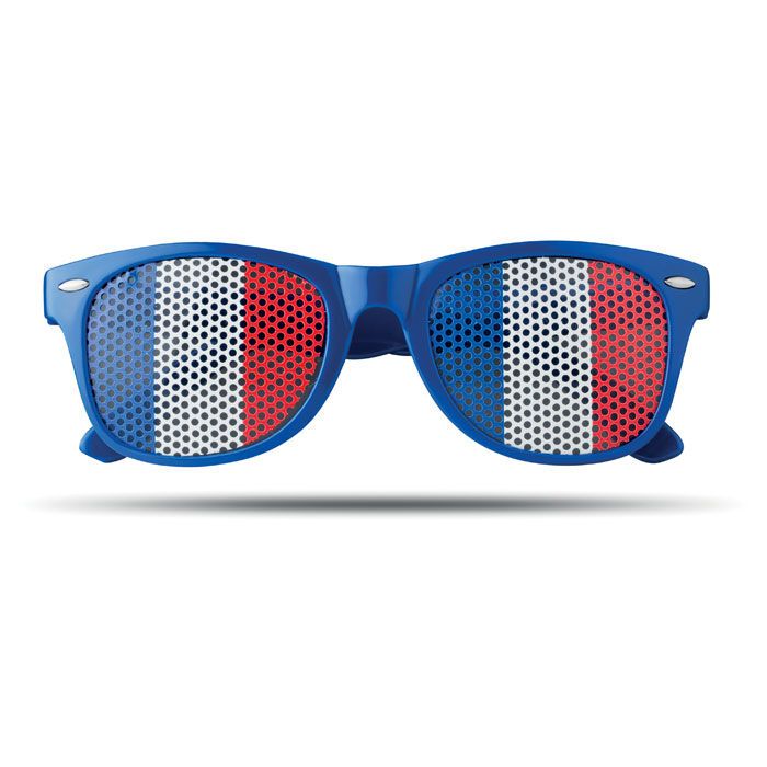 Fan Sonnenbrille FLAG FUN - königsblau-139