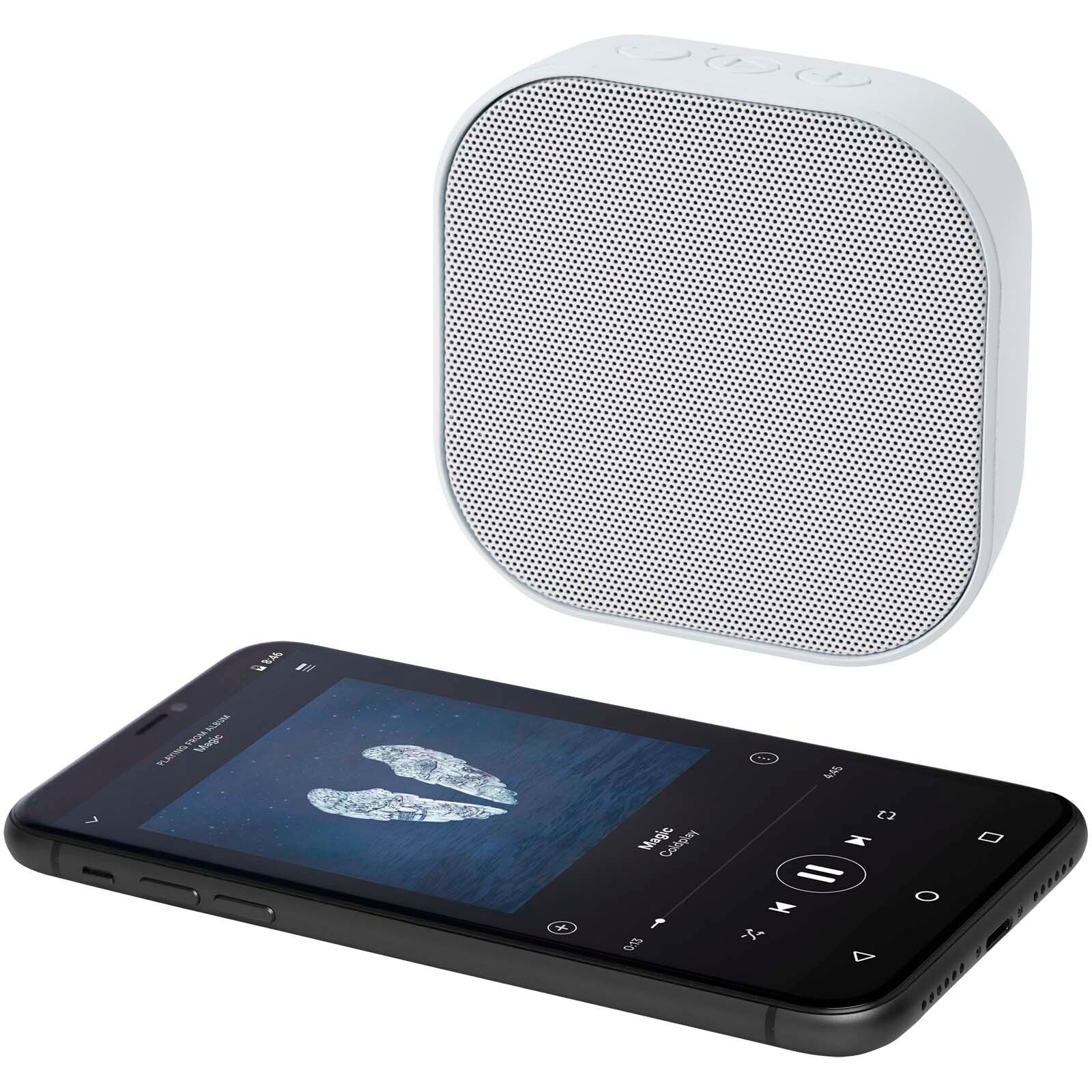 Stark 2.0 3 W Mini-Bluetooth-Lautsprecher aus recyceltem RCS Kunststoff - weiss-566