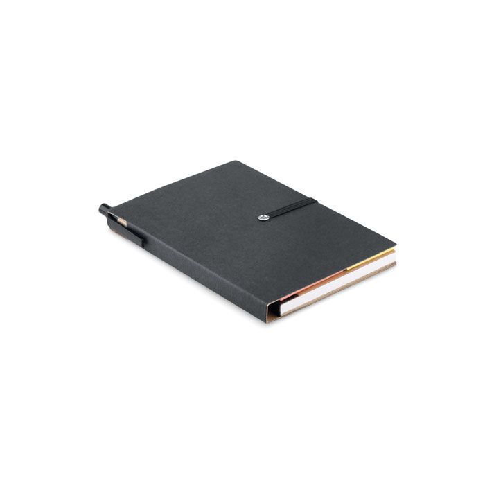 Recyceltes Notizbuch RECONOTE - schwarz-578