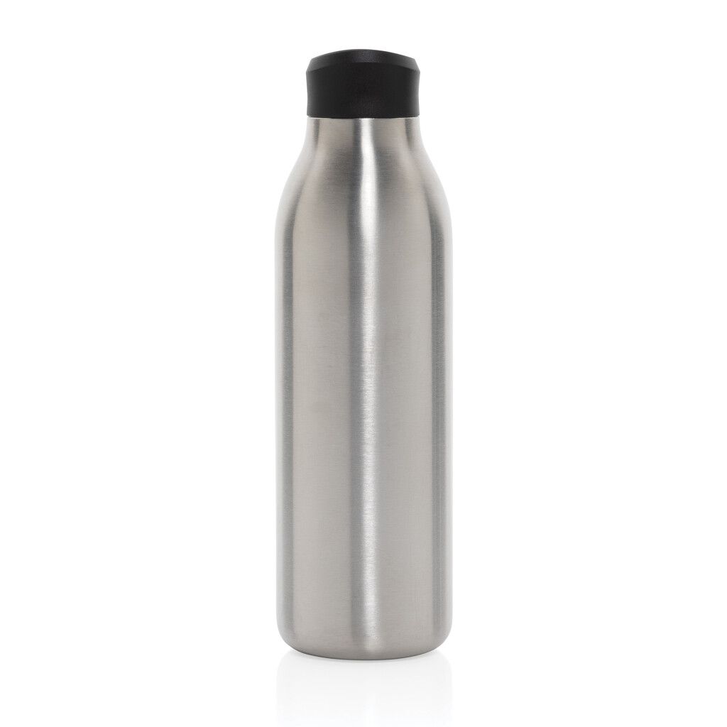 Avira Alok 360 Klick-Wasserflasche aus RCS rec. Stahl, 600ml - silber-805