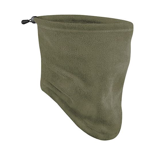 Recycled Fleece Snood - olive green-419
