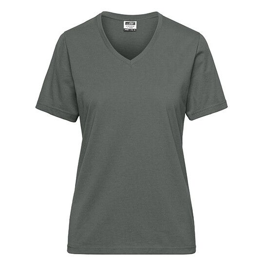 Ladies´ Bio Workwear T-Shirt - dark grey solid-466
