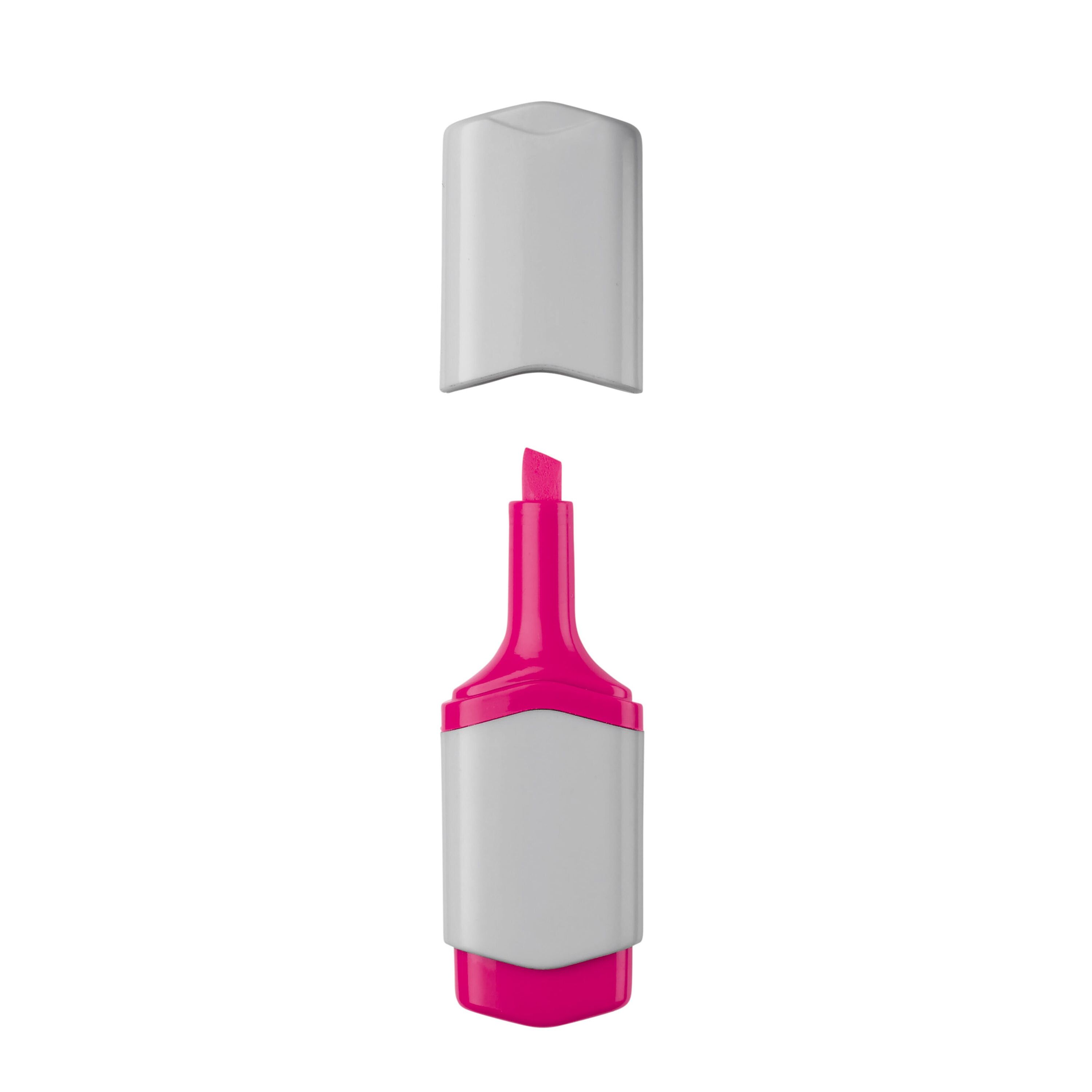 Textmarker Mini - weiss  -  rosa-234