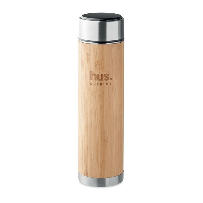 Isolierflasche 480ml PANAY - holz-476