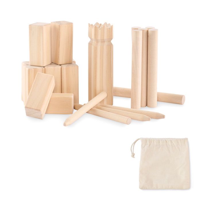 Wikinger-Spiel Kiefernholz KING PETIT - holz-924
