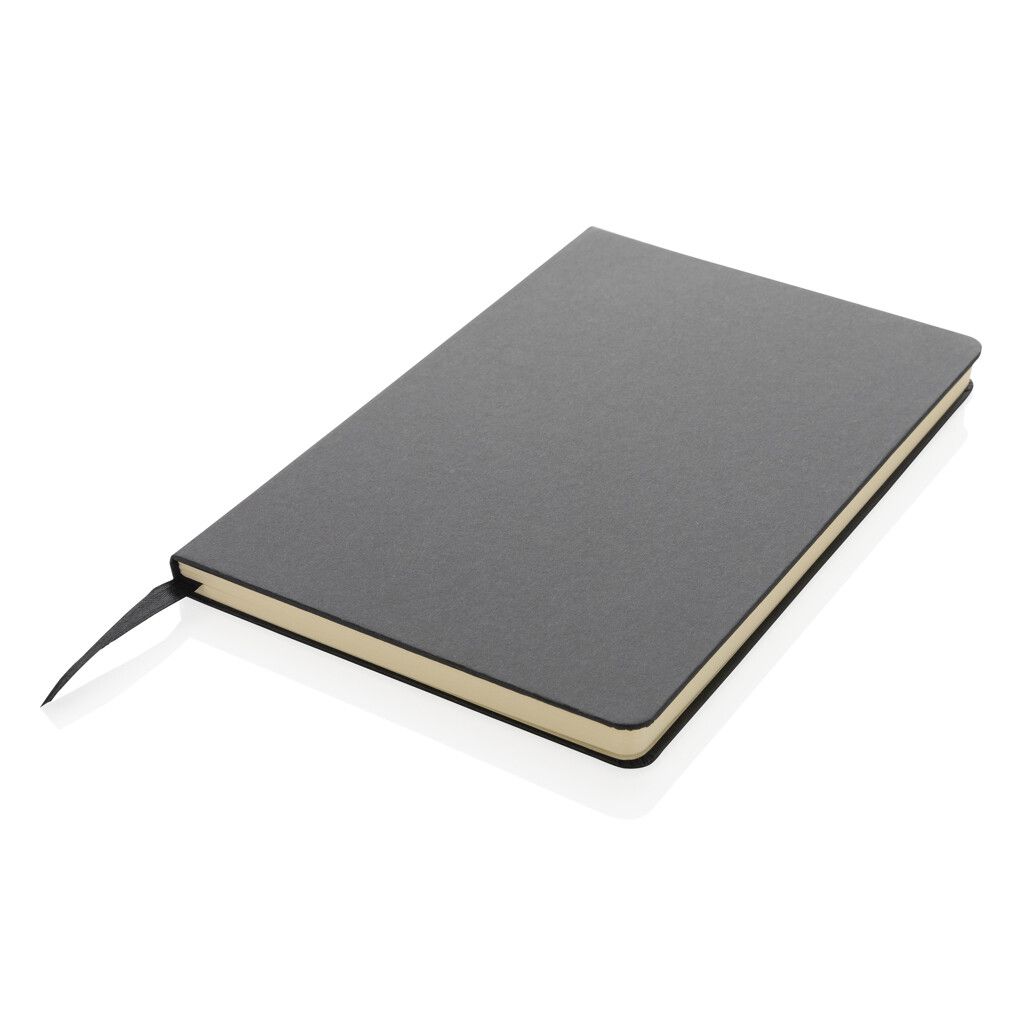 A5 Hardcover Notizbuch - schwarz-216