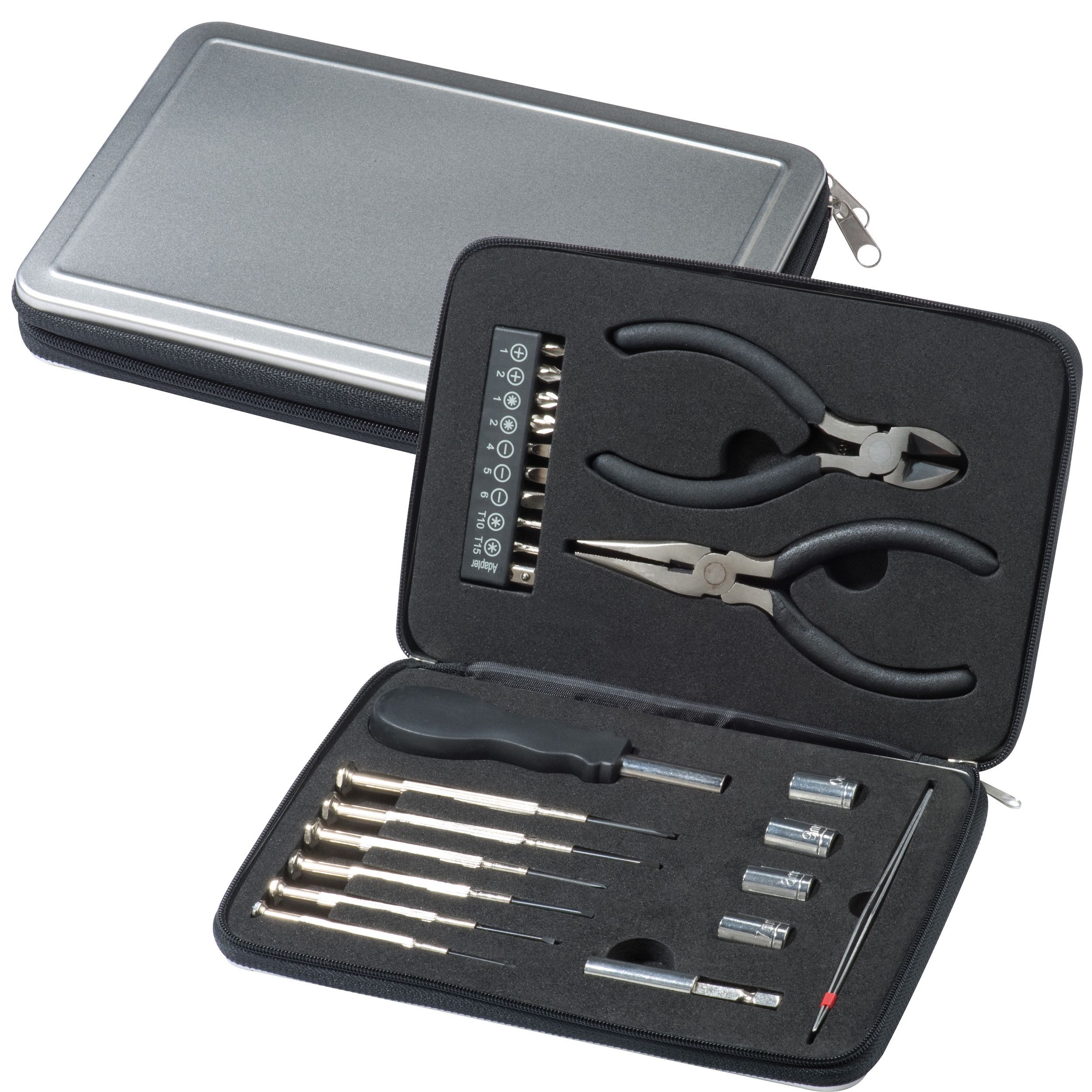 Werkzeugbox aus Aluminium - silbergrau-505