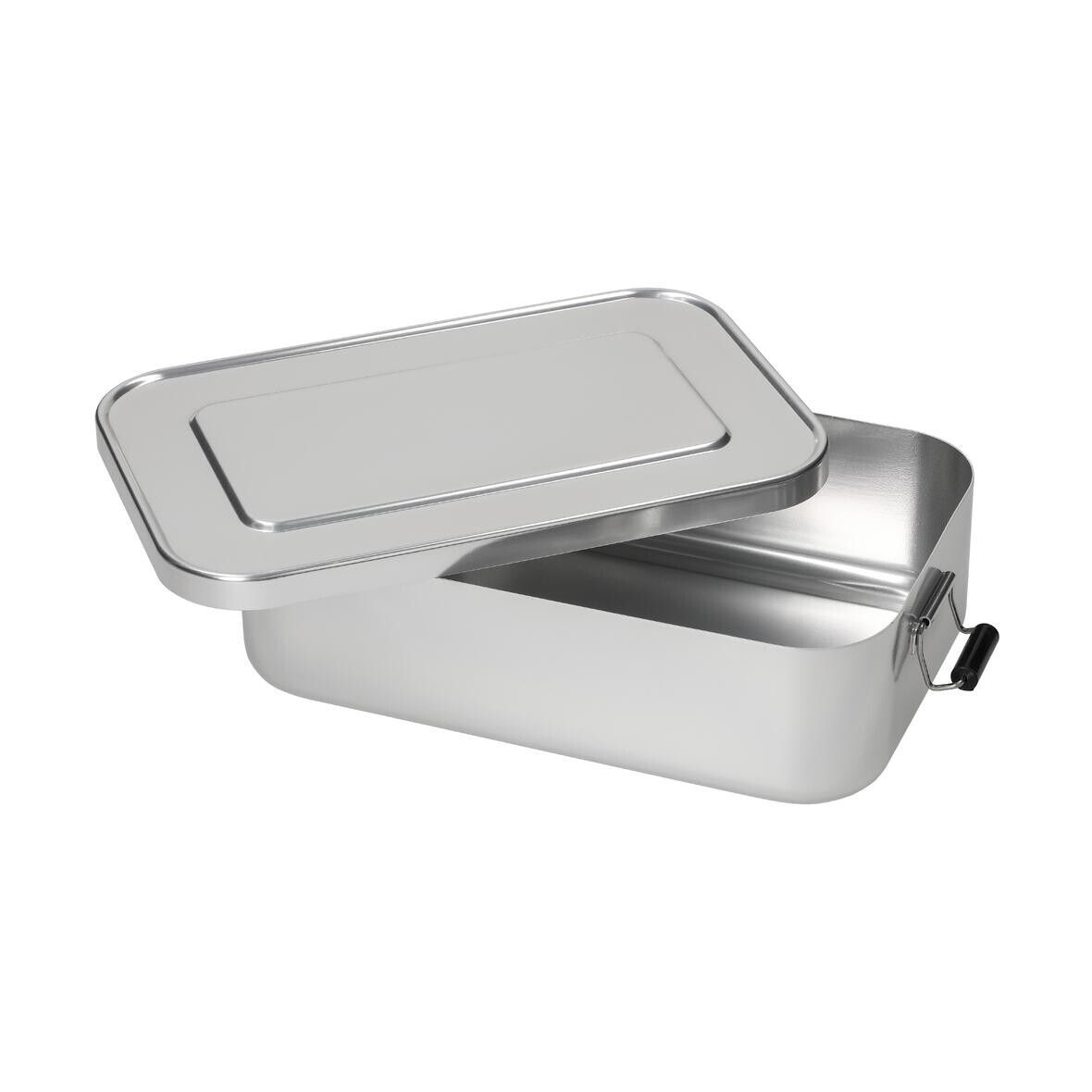 Vorratsdose Aluminium, groß - silber-995