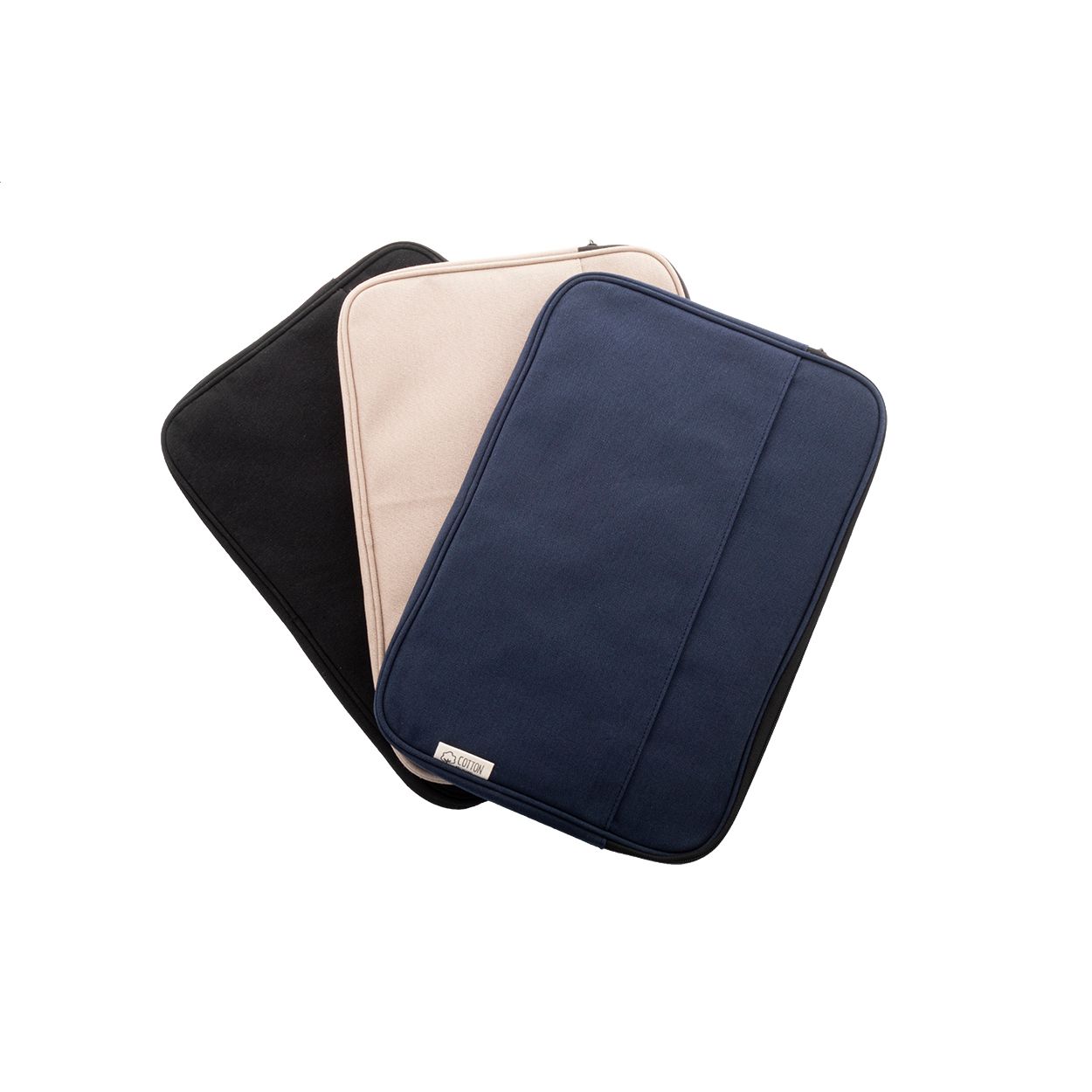 Rebyss Comp Recycelten Canvas Laptoptasche - schwarz-926