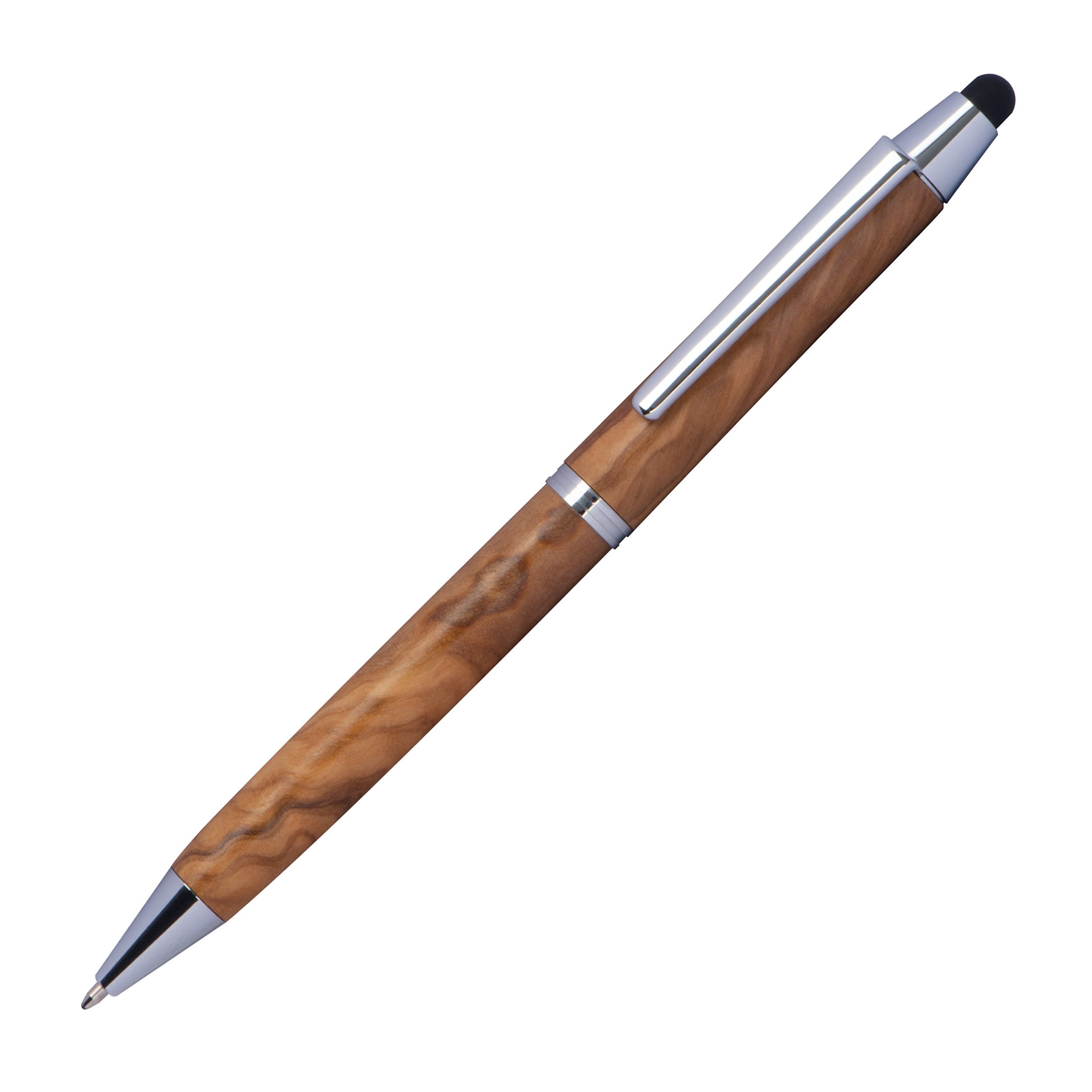 Holz Kugelschreiber mit Touchfunktion Erfurt - beige-780