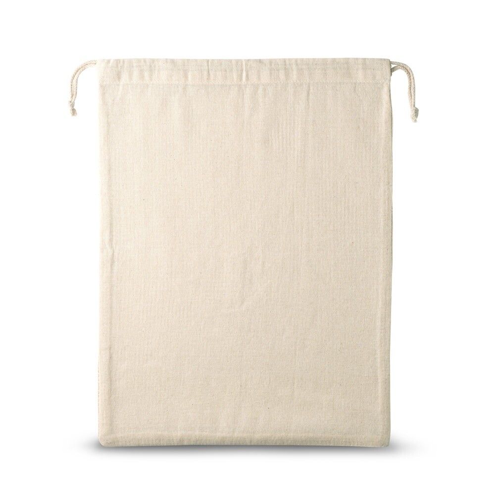 NAPOLI Beutel aus 100% Baumwolle (120 g/m²) mit Netzfront (100 g/m²) - naturhell-54