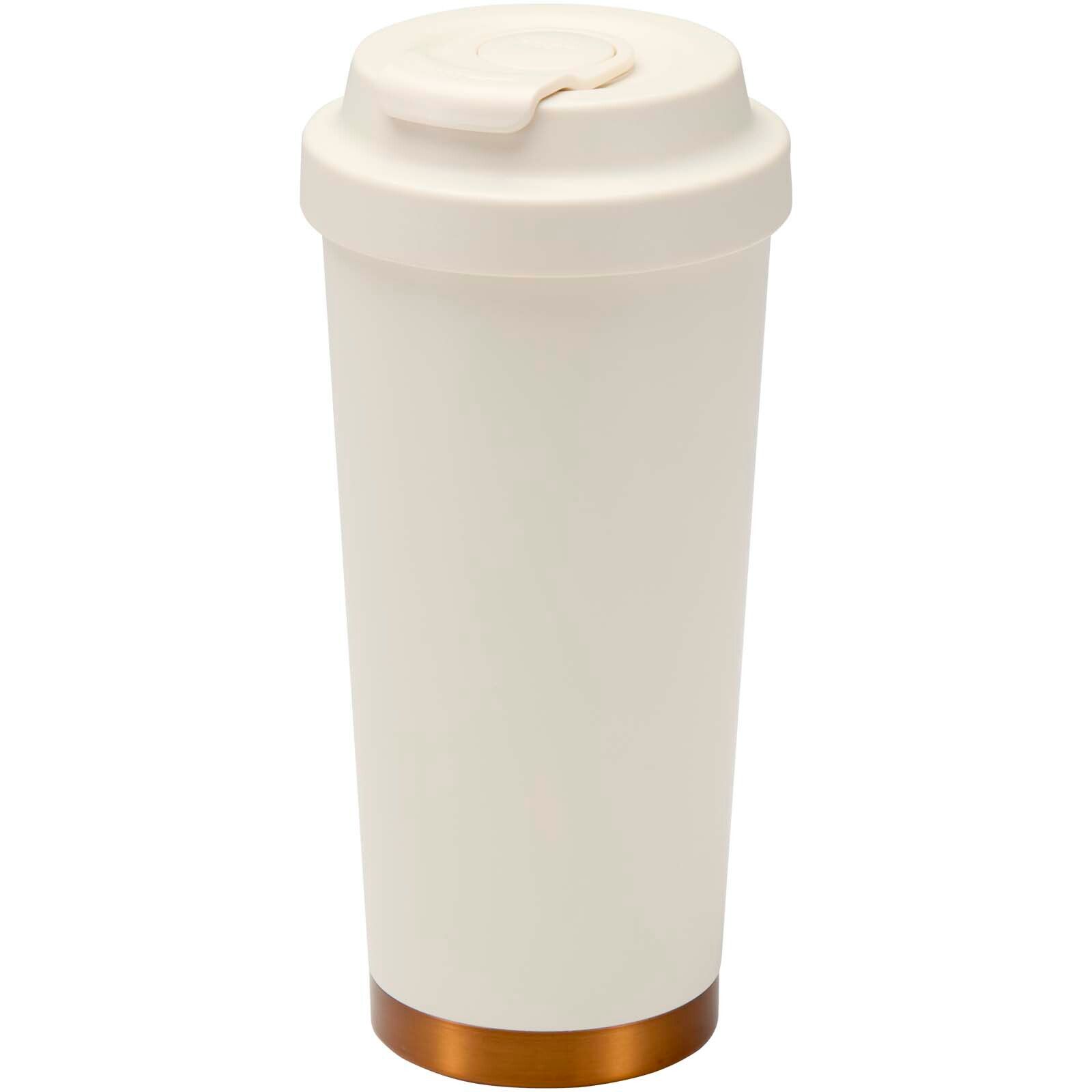 Hampton 480 ml RCS vakuumr One-Touch Becher aus recyceltem Edelstahl - creme-207