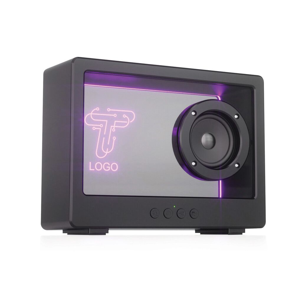Soundclear transparenter 5W Wireless Lautsprecher - schwarz-148