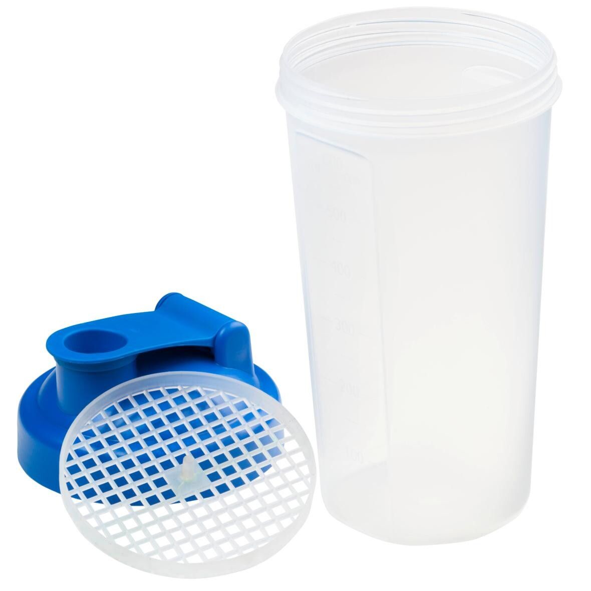 Shaker Protein, 0,60 l - weiß - transparent-786