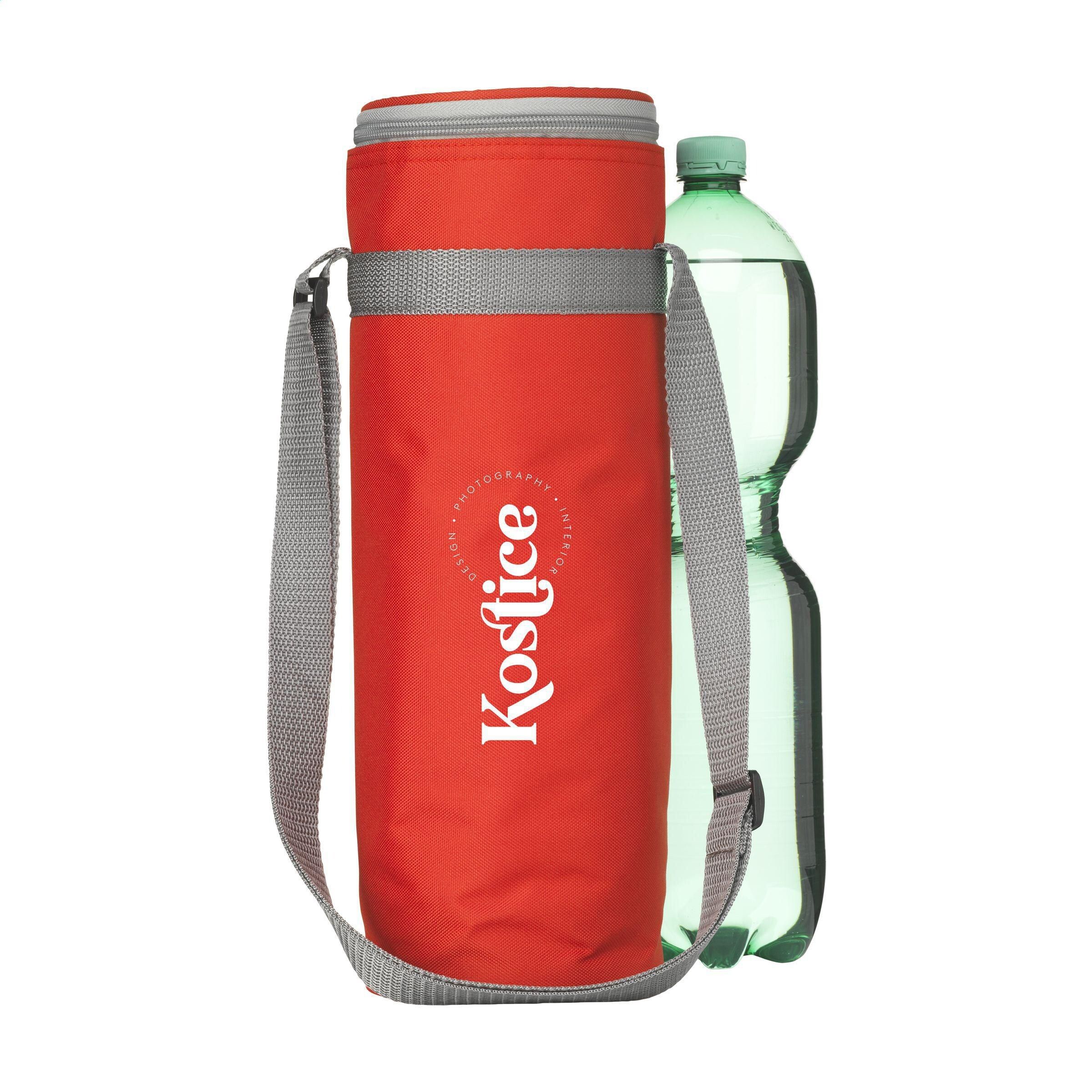 BottleCooler GRS RPET Kühltasche - rot-482