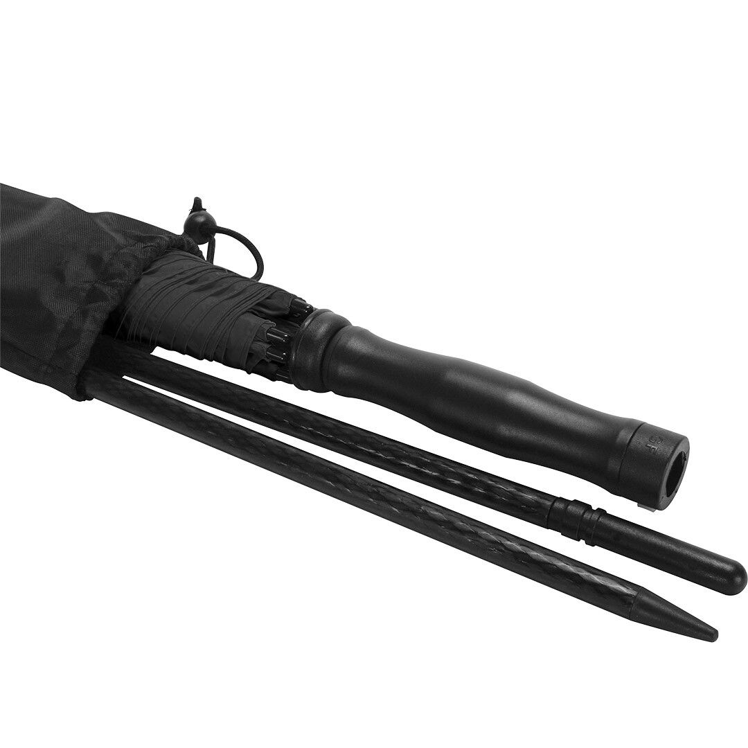 Strand-Sonnenschirm Travelmate Camper Ø147 cm - schwarz-287
