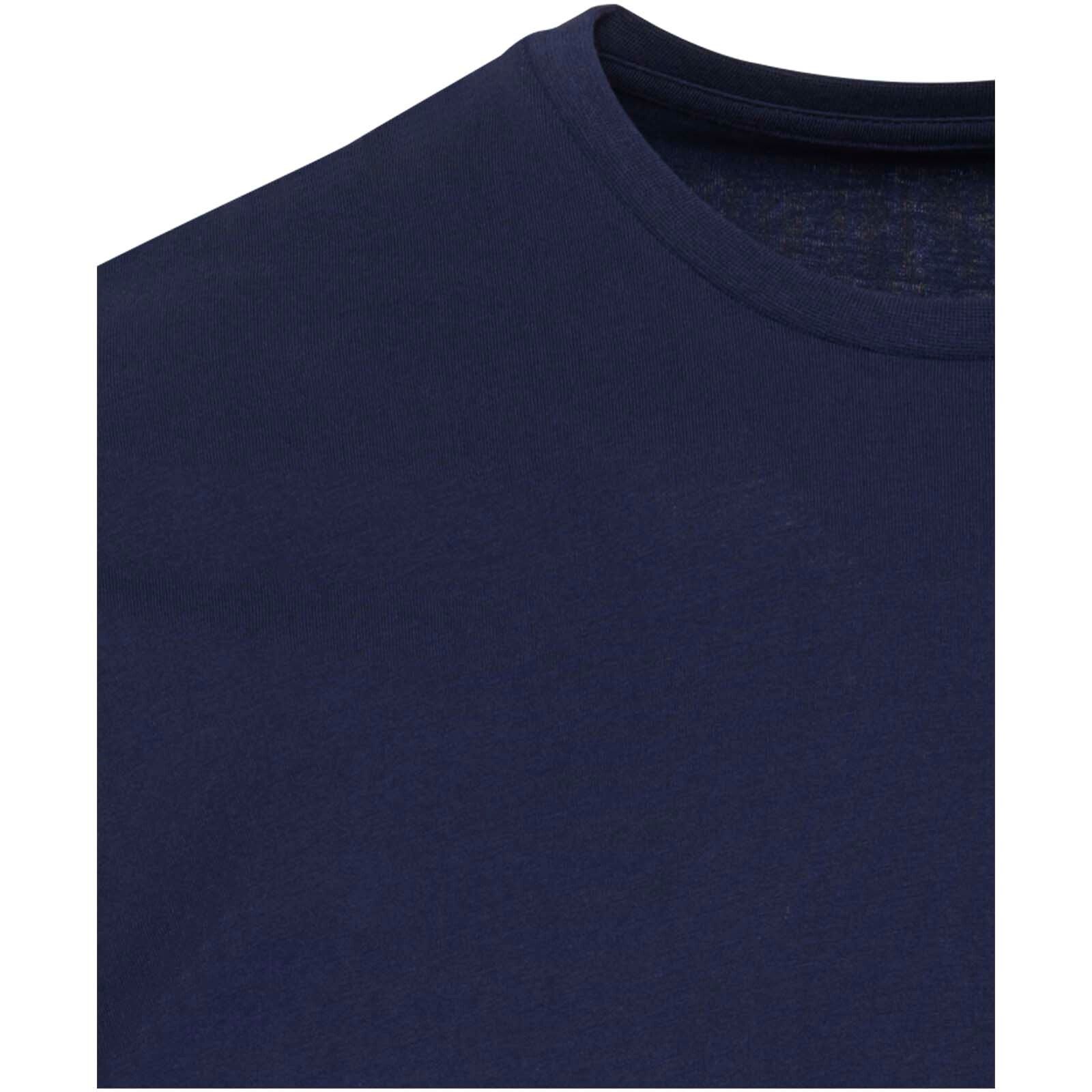 Azurite 160 g/m² Kurzärmeliges T-Shirt Bio Baumwolle (OCS), unisex - navy-540