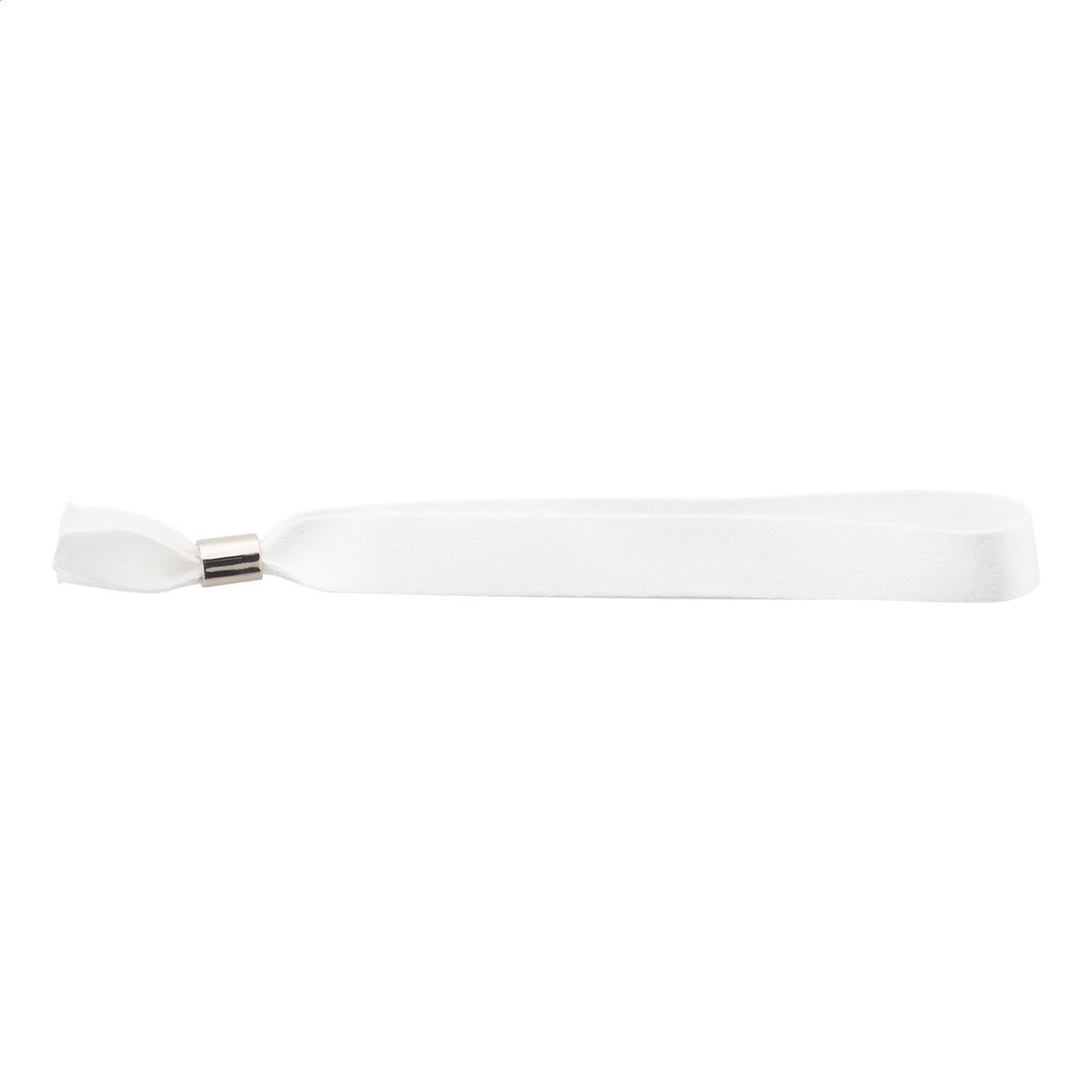 SuboWrist Alloy individuelles RPET Festivalarmband - weiß-884