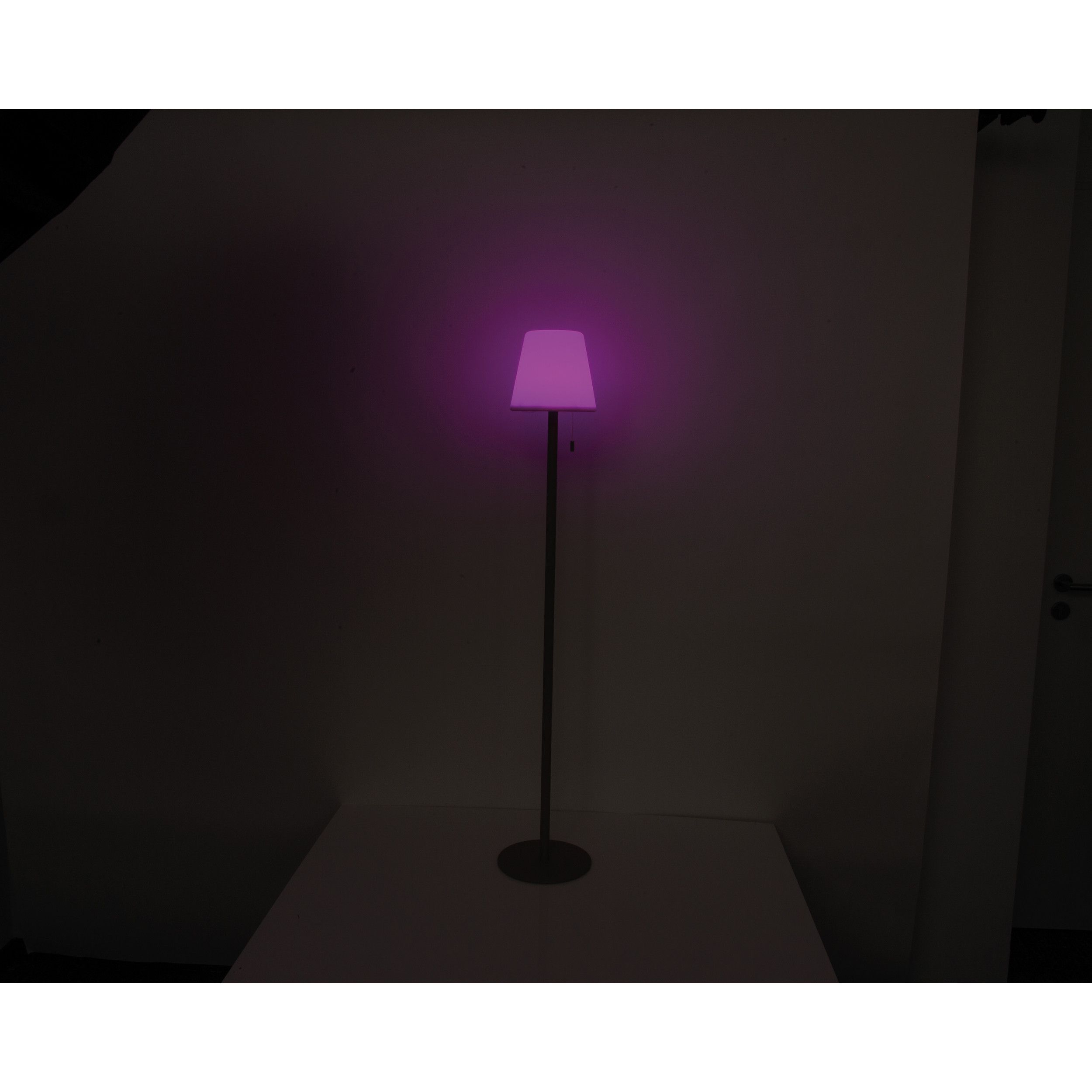 Große Outdoor Lampe mit Farbwechsel BRIDGET - weiß-441