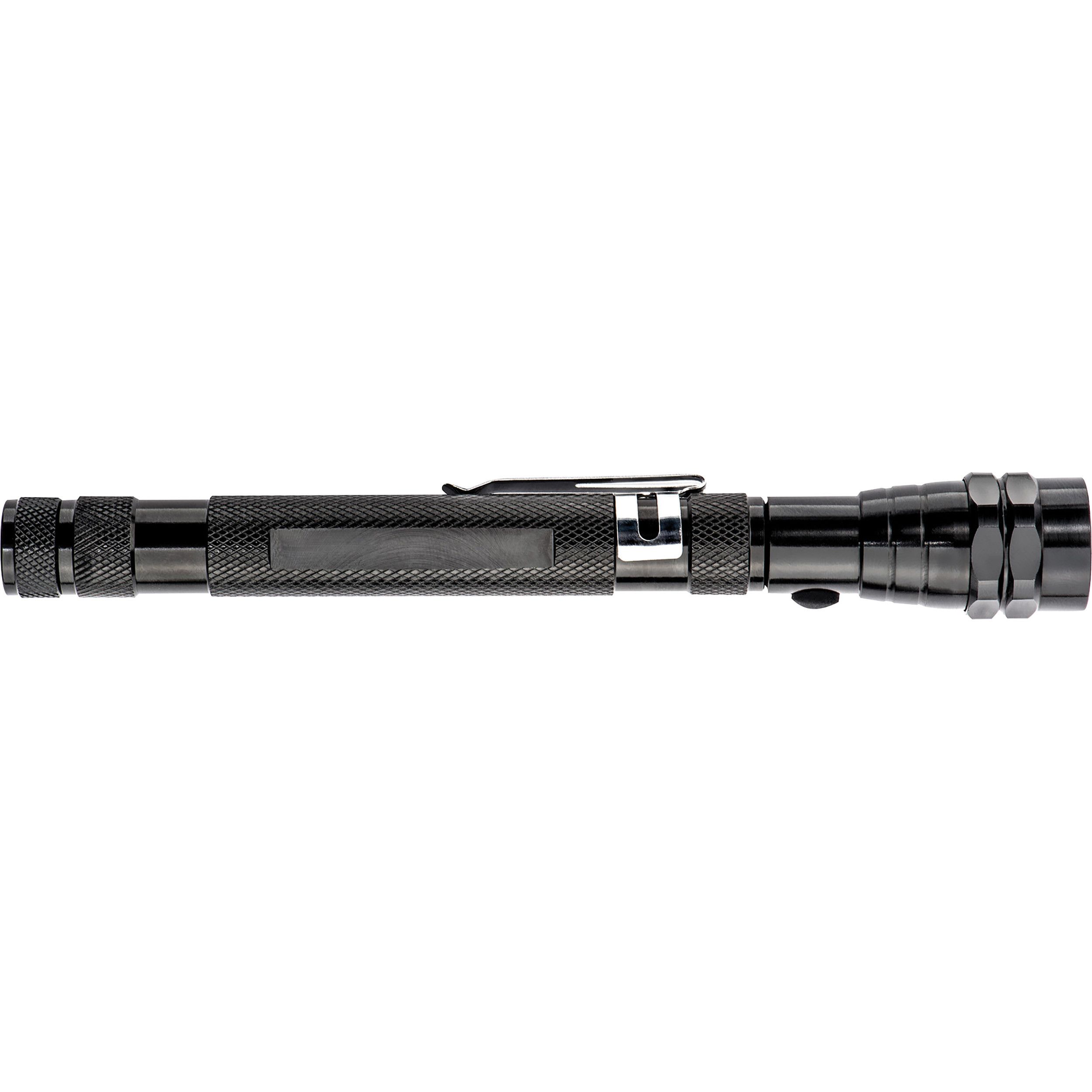 LED Taschenlampe mit Teleskopfunktion - schwarz-604