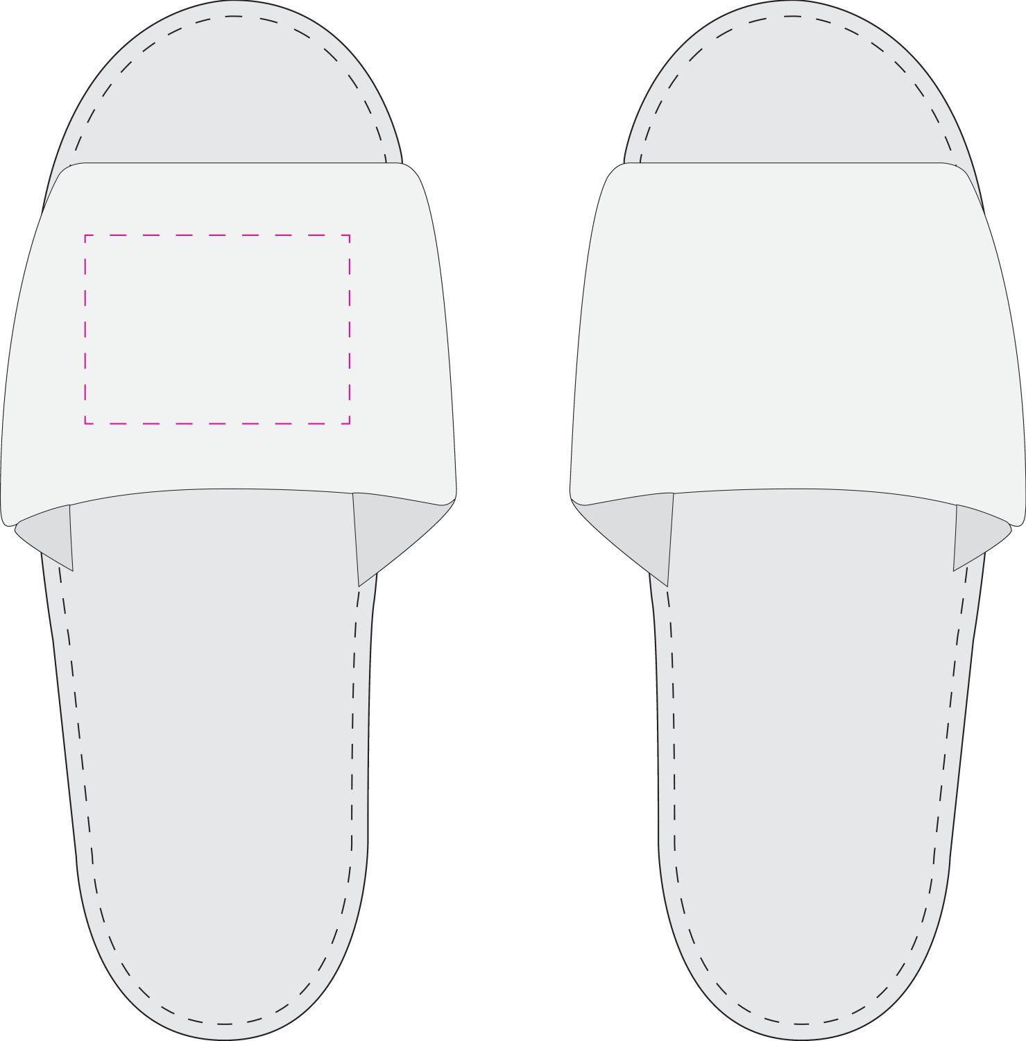 Veredelungsposition linker Schuh oben