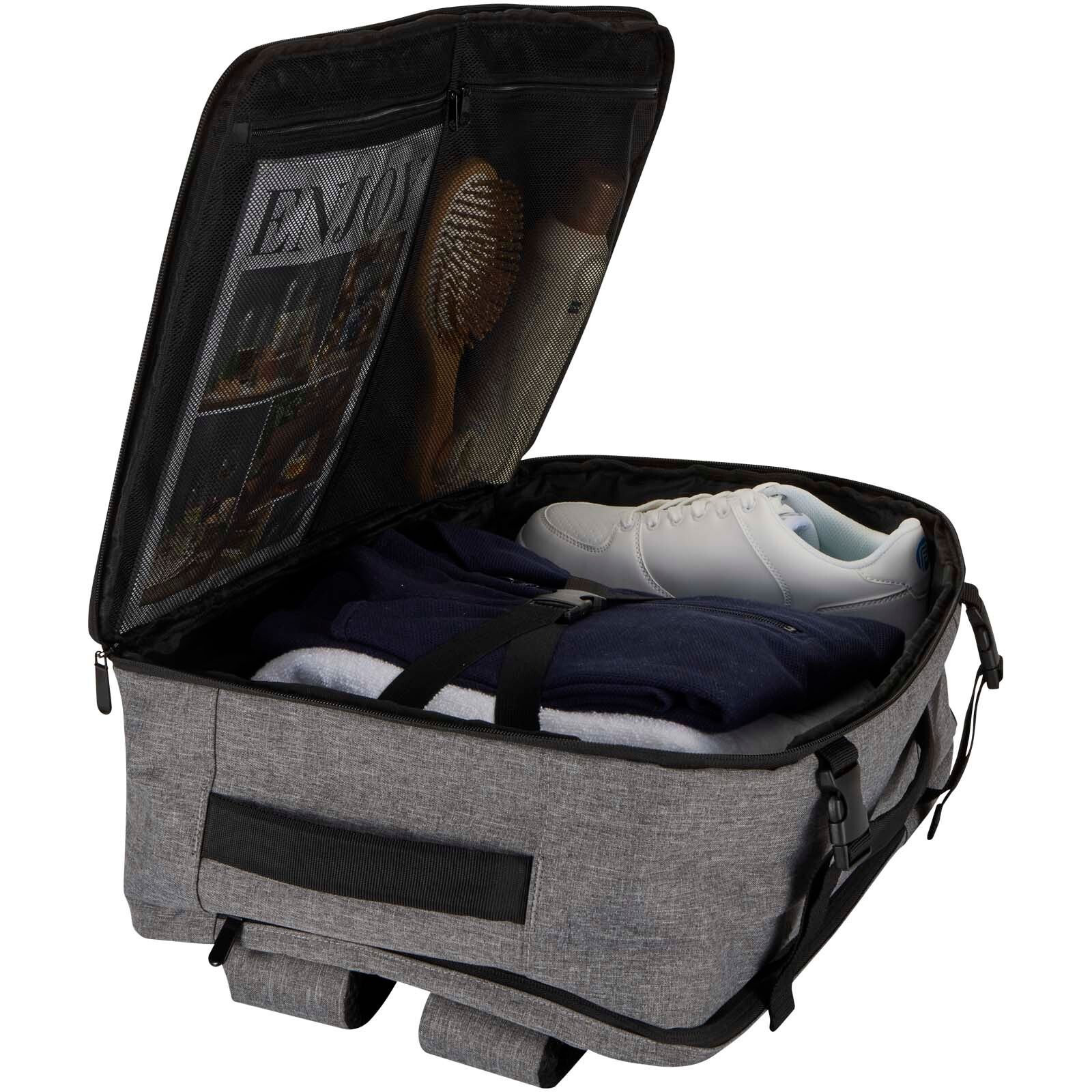 Libra 17" GRS recycelter Kabinenrucksack 25L - heather grau-729