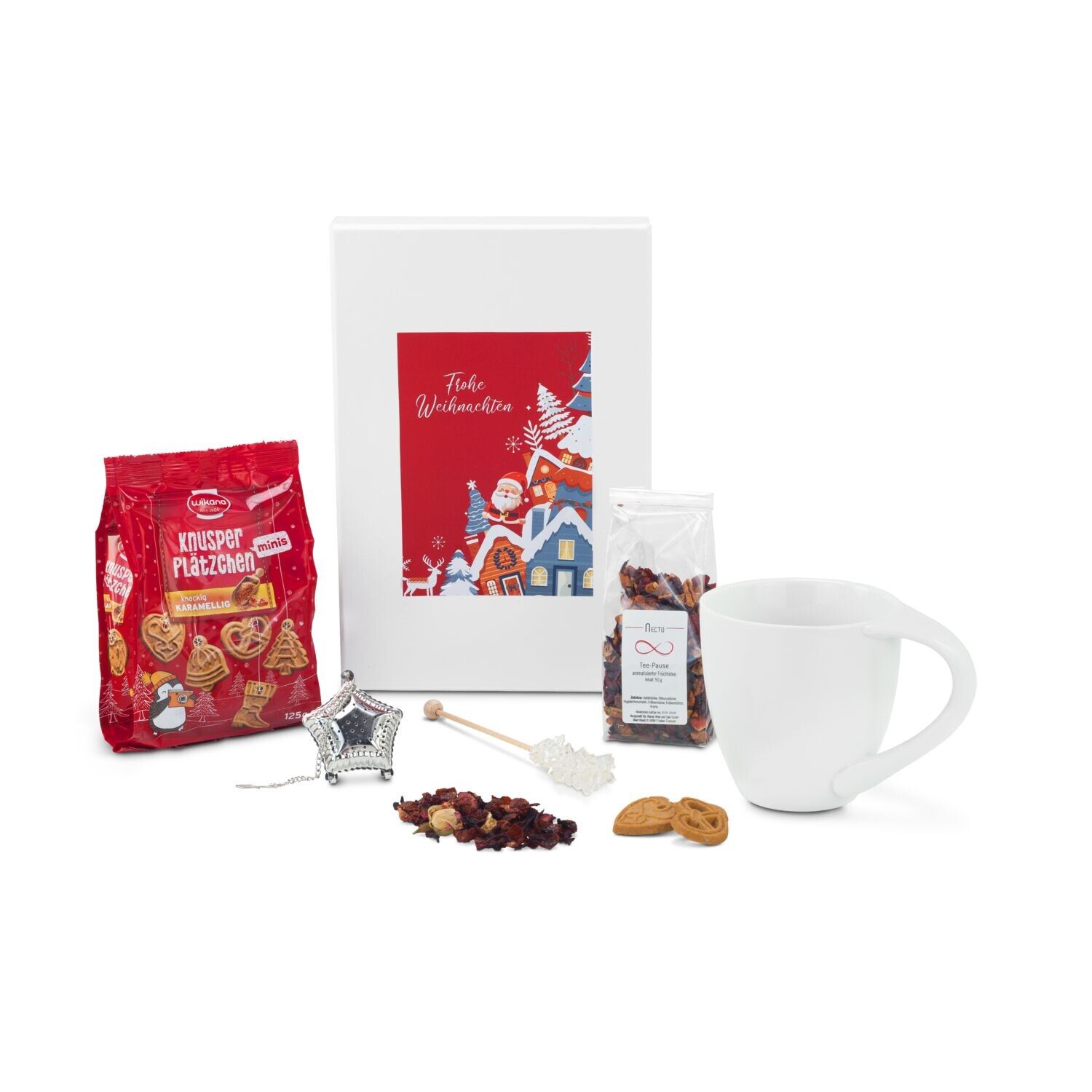 Geschenkset Weihnachtliche Teebox-985