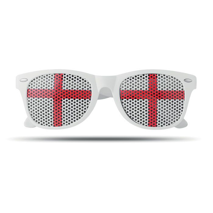 Fan Sonnenbrille FLAG FUN - elfenbein-563
