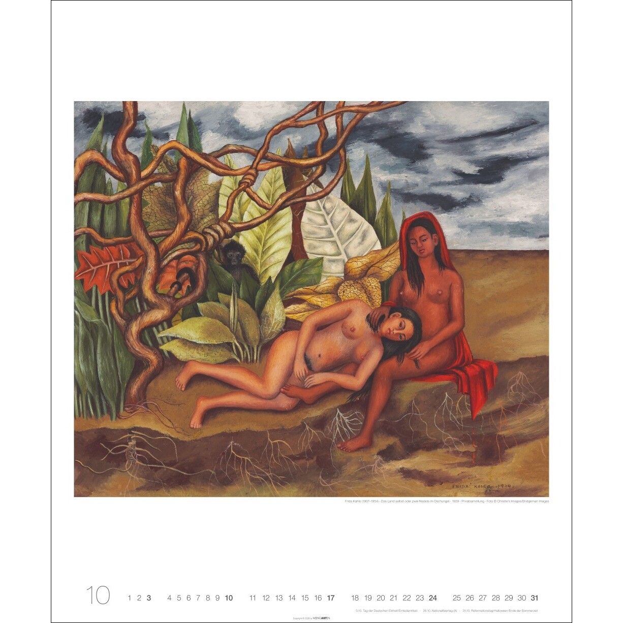 Frida Kahlo Edition - Kunst & Kultur Kalender-585
