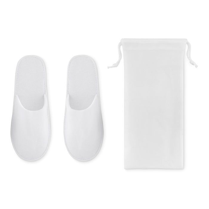 Hotelslipper im Etui FLIP FLAP - weiß-943