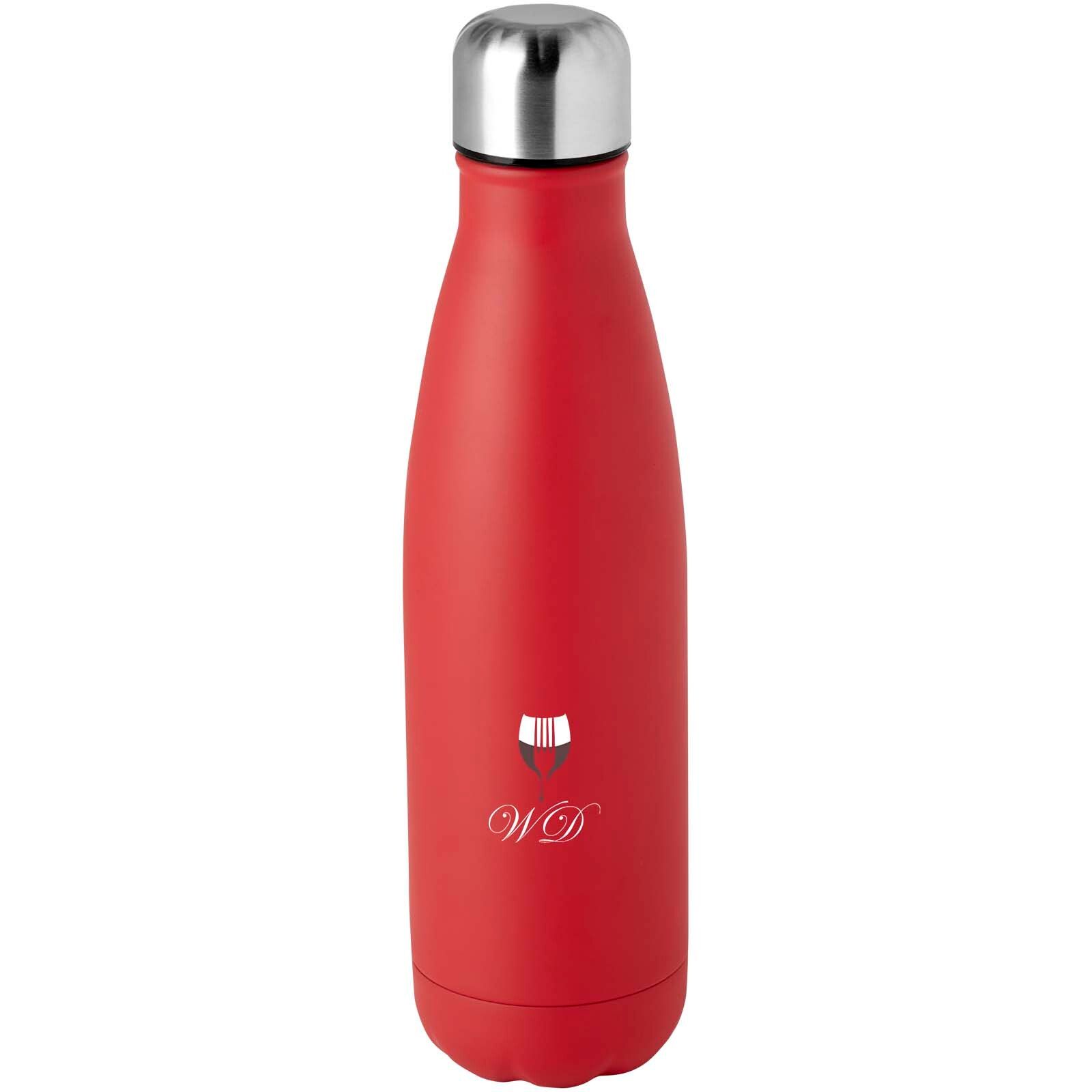 Cove 500 ml RCS-zertifizierte vakuumisolierte Edelstahlflasche - rot-172