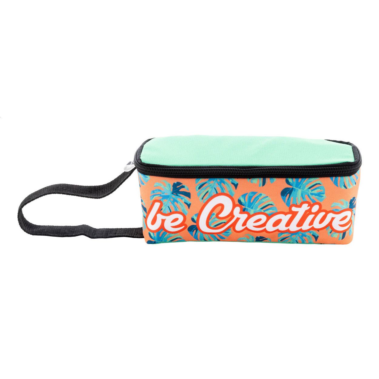 CreaSnack Panino Individuelle Kühltasche - schwarz - weiß-729