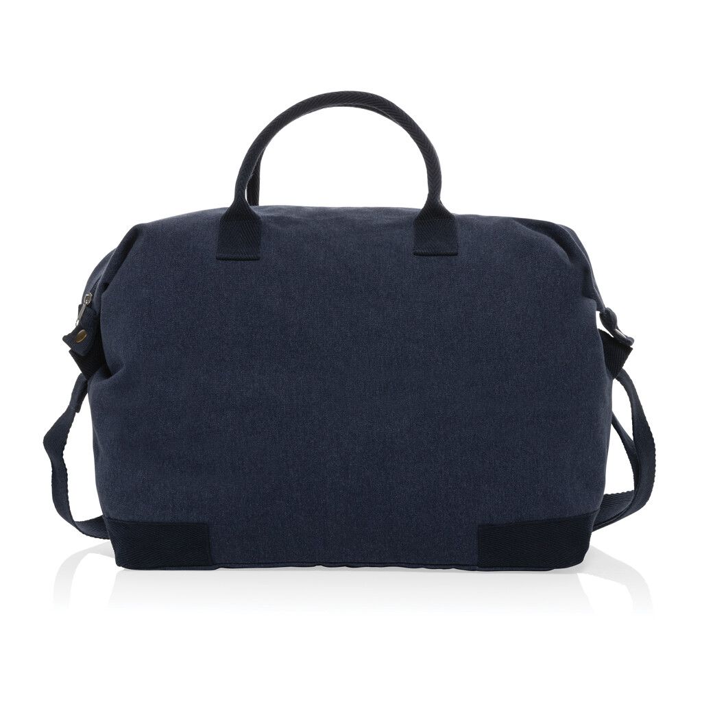 Kezar AWARE™ 500g/m² Wochenendtasche aus recyceltem Canvas - navy blau-341