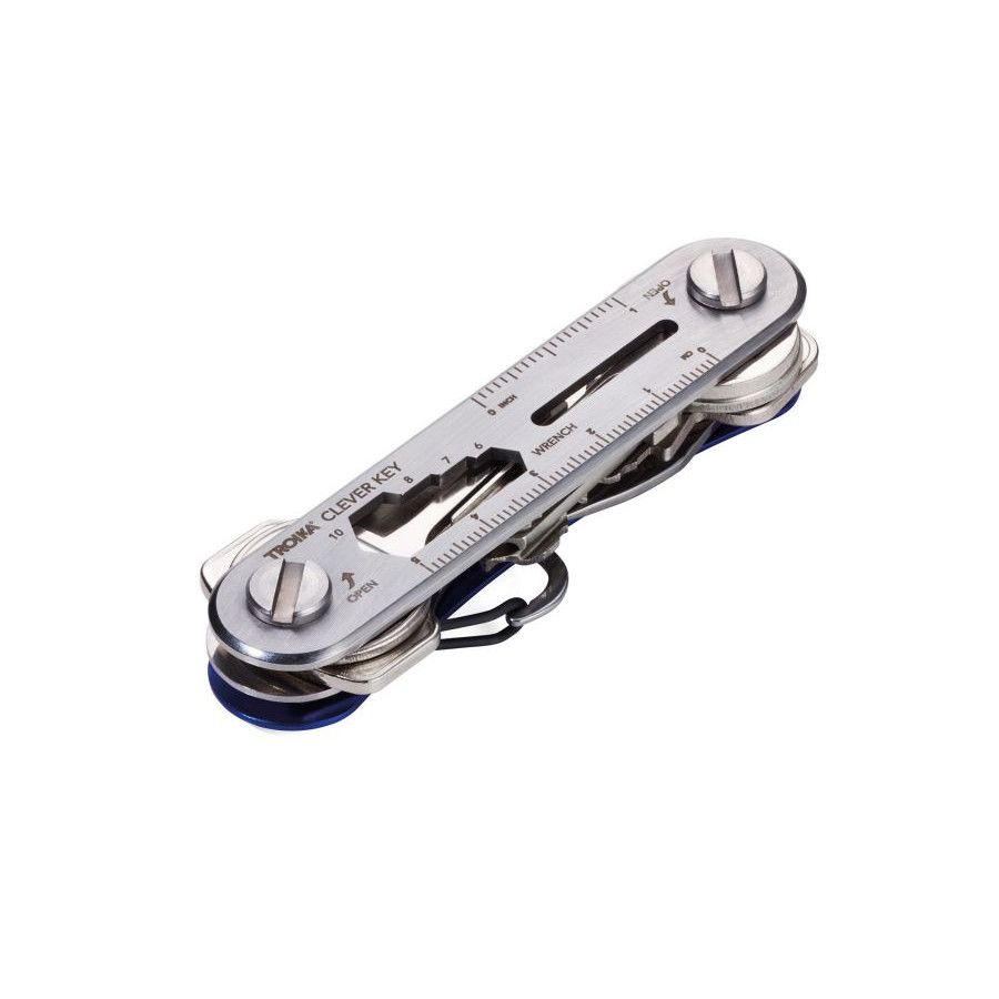 Troika Schlüssel Organizer Troika CLEVER KEY - blau - silber-433