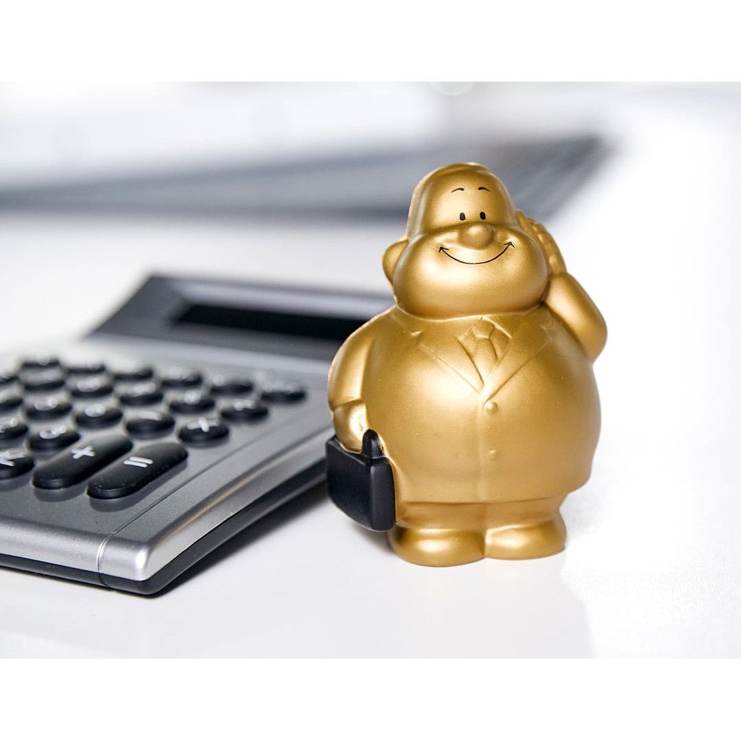 SQUEEZIES® Gold Bert® - gold-550
