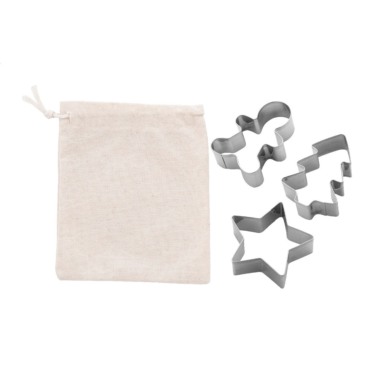 Pepparku Weihnachts-Ausstechformen-Set - silber-180