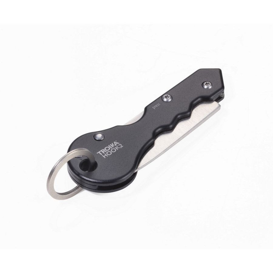 Paketmesser HOOK 2 - schwarz - silber-326
