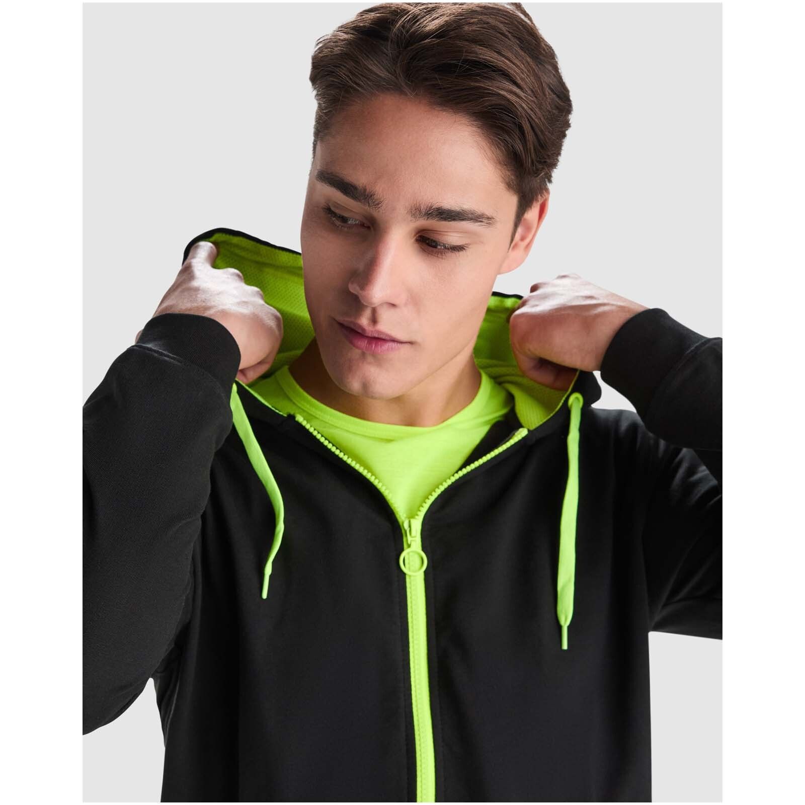 Fuji Kaputzensweatjacke  - heather grau - S-518