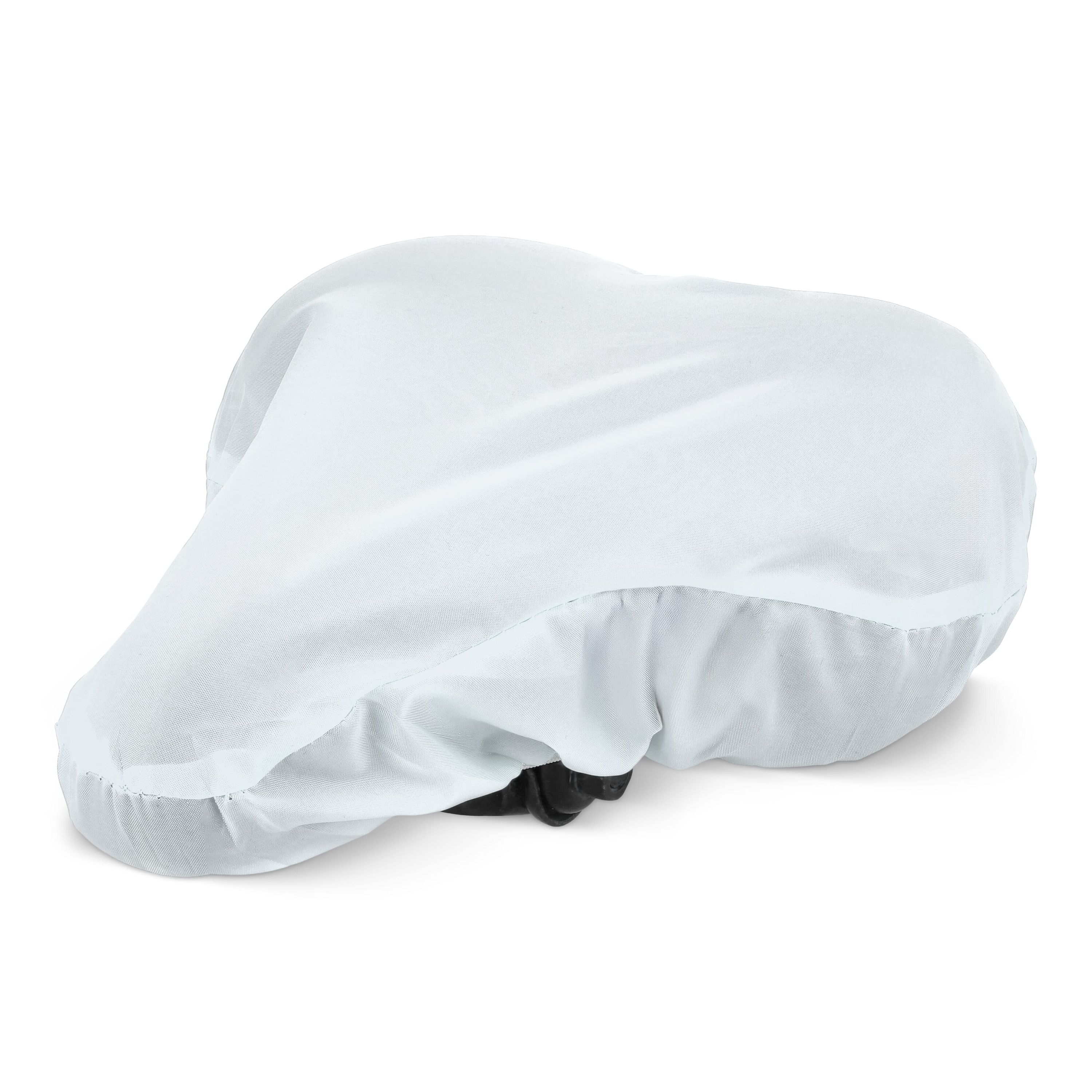 Fahrrad Sattelbezug aus R-PET-Material - weiss-351