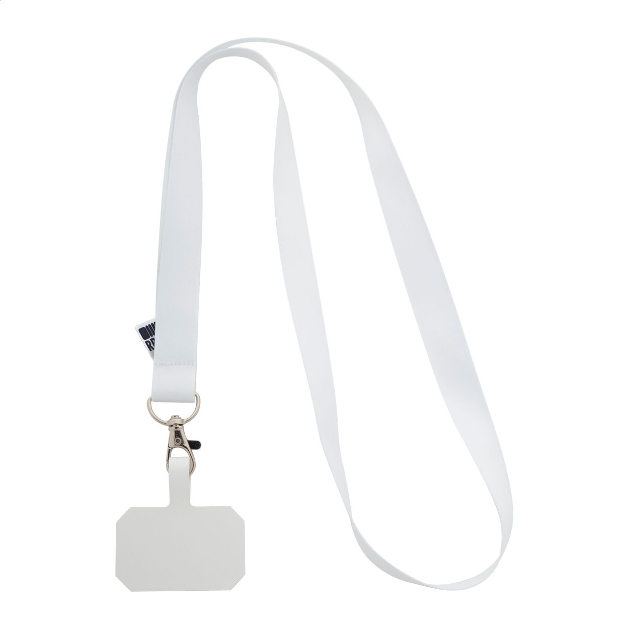 Subyard Mobile RPET individuelles RPET Handyhalter-Lanyard - weiß-691