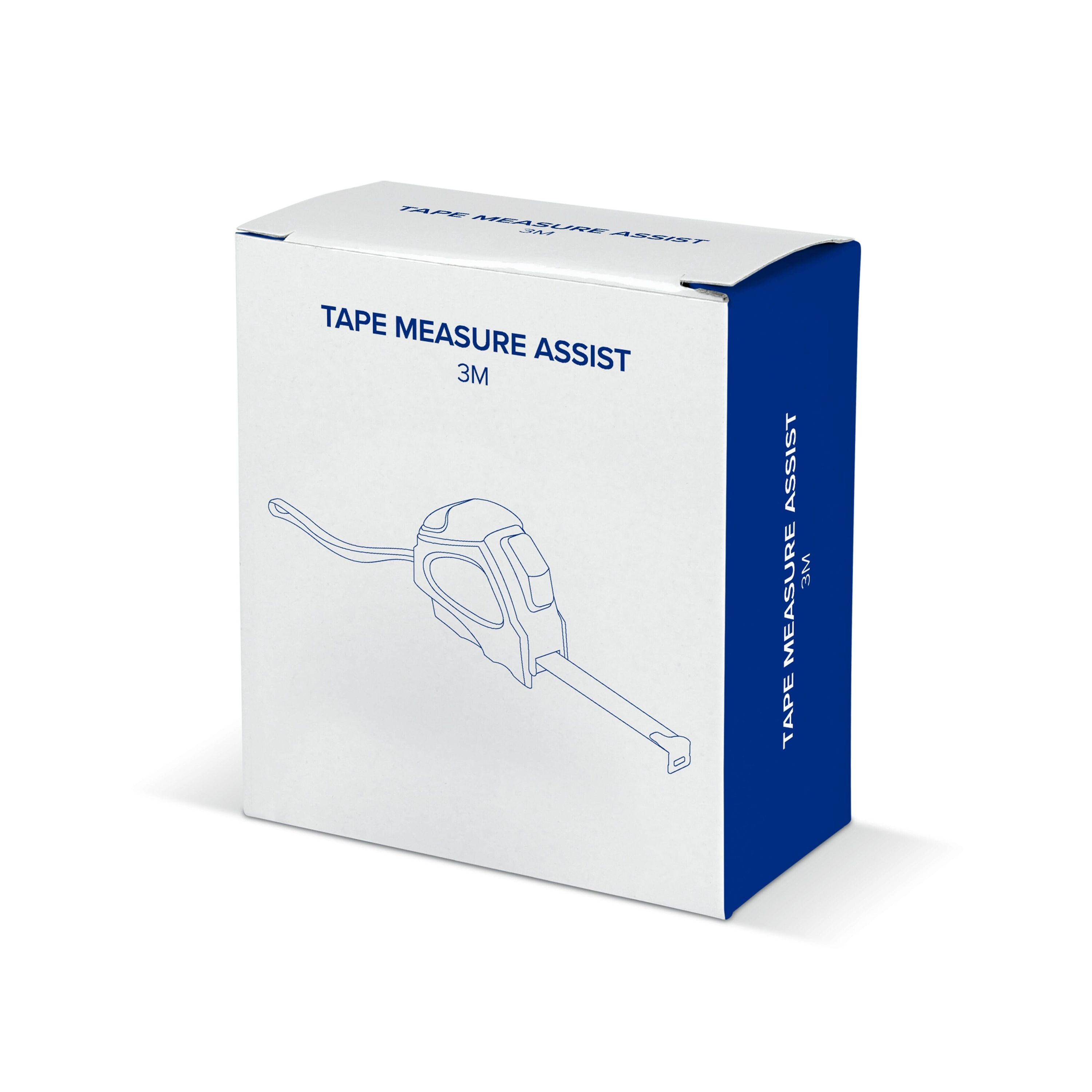 Maßband Assist 3m - grau  -  schwarz-129