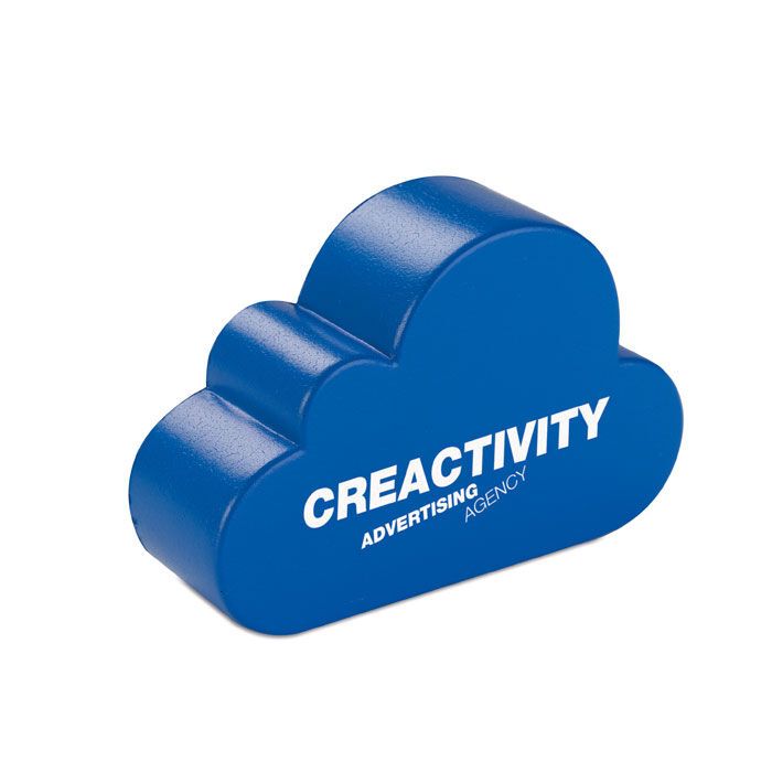Anti-Stress-Wolke CLOUDY - blau-555