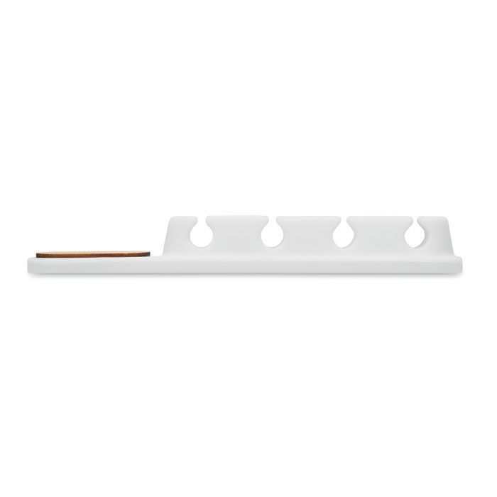 Kabel-Halter Silikon ORDER - weiß-687