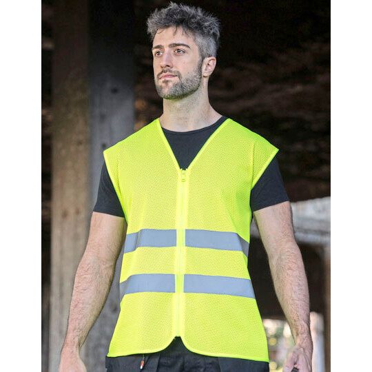 Comfort Mesh Safety Vest Rhodes CO² Neutral - signal orange-123